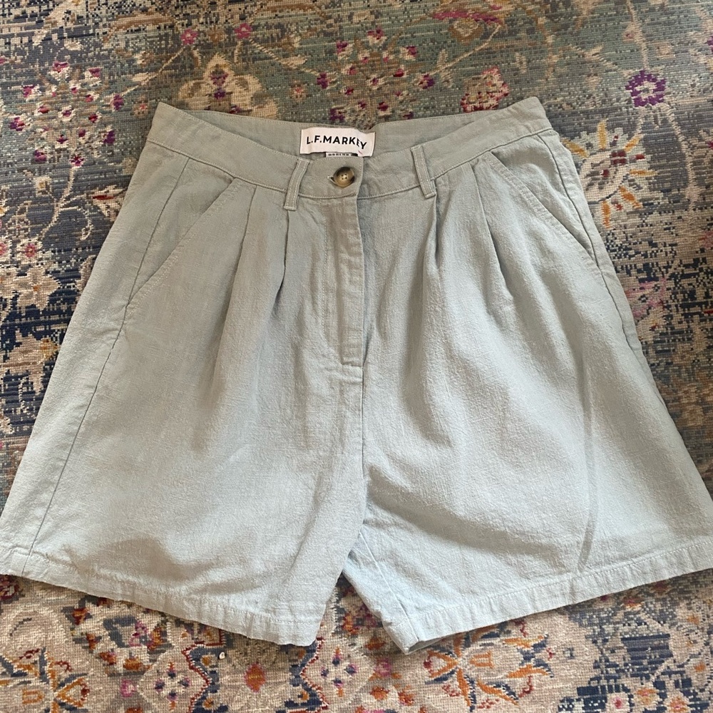 LF Markey blue cotton shorts size 6